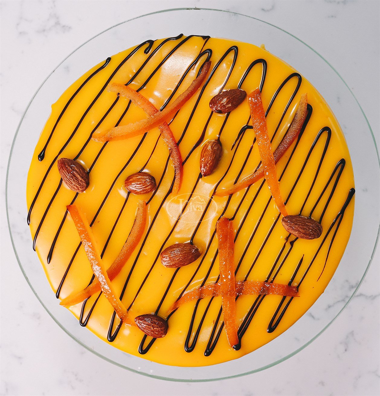 Portakallı Bademli Pasta