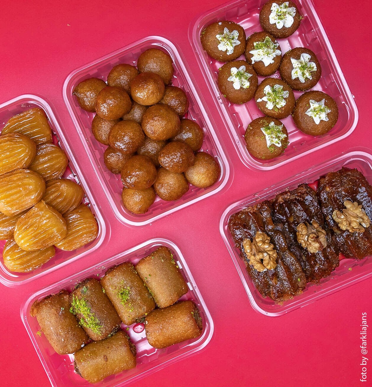 Ramazan Özel 5 Çeşitli Tatlı Kutusu