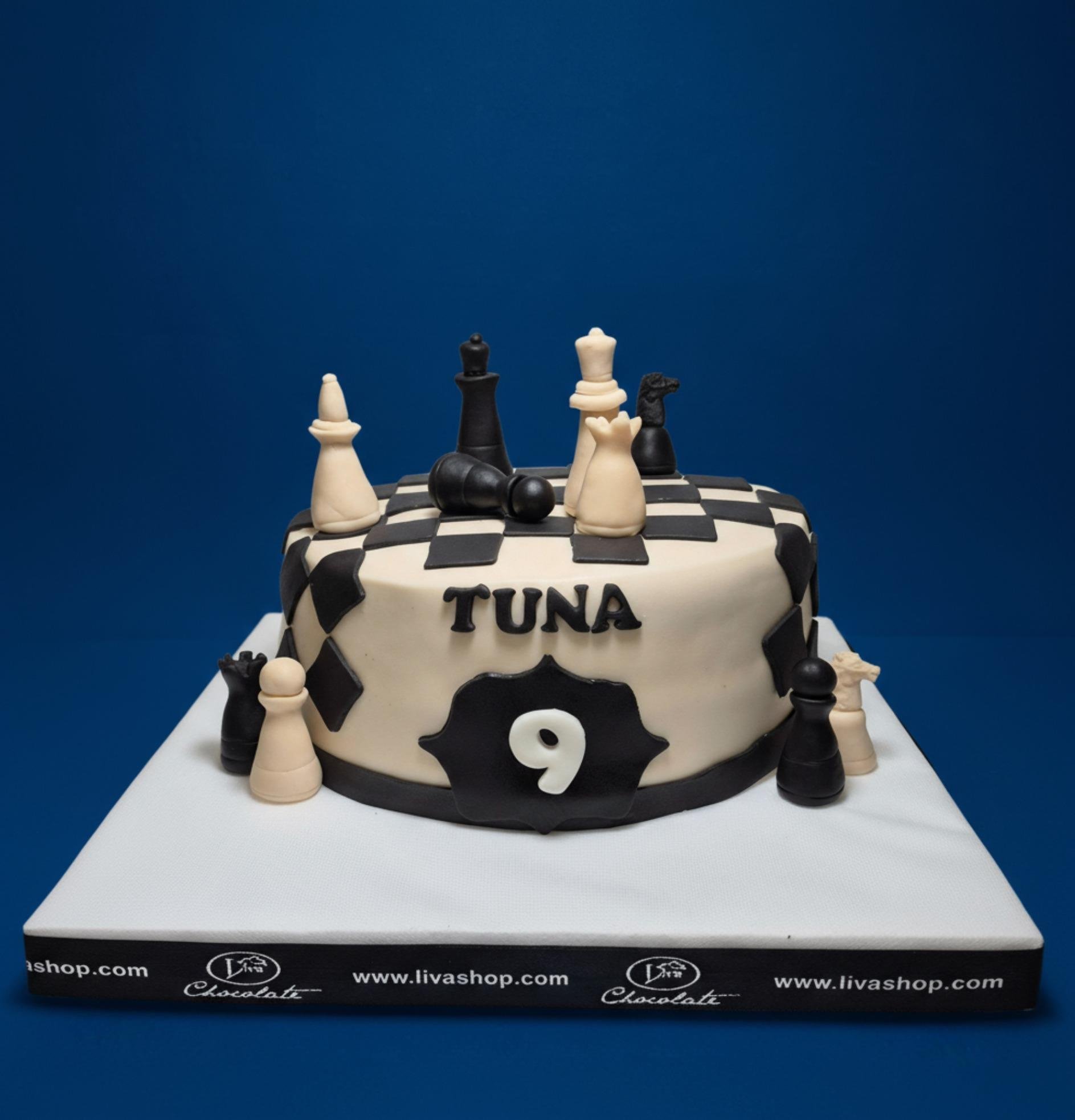 Satranç Doğum Günü Pastası