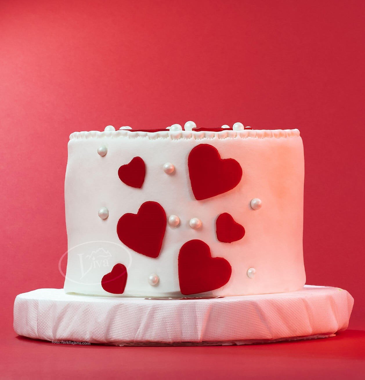 Sevgililer Günü Sevgi Dolu Pasta