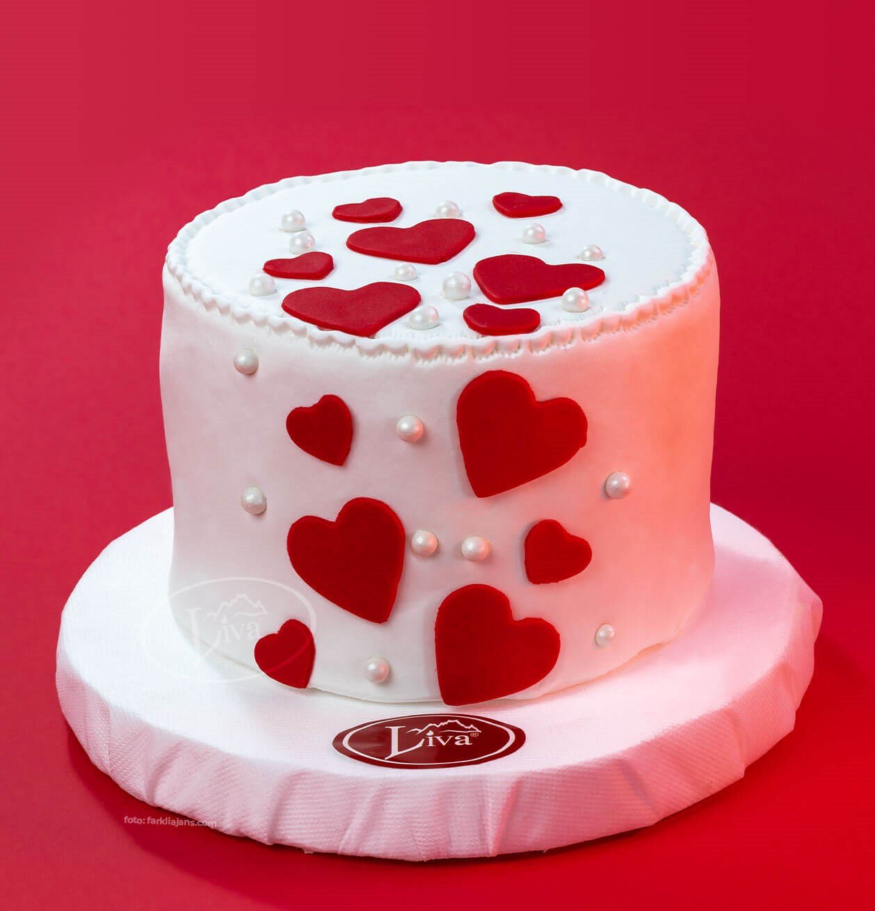 Sevgililer Günü Sevgi Dolu Pasta