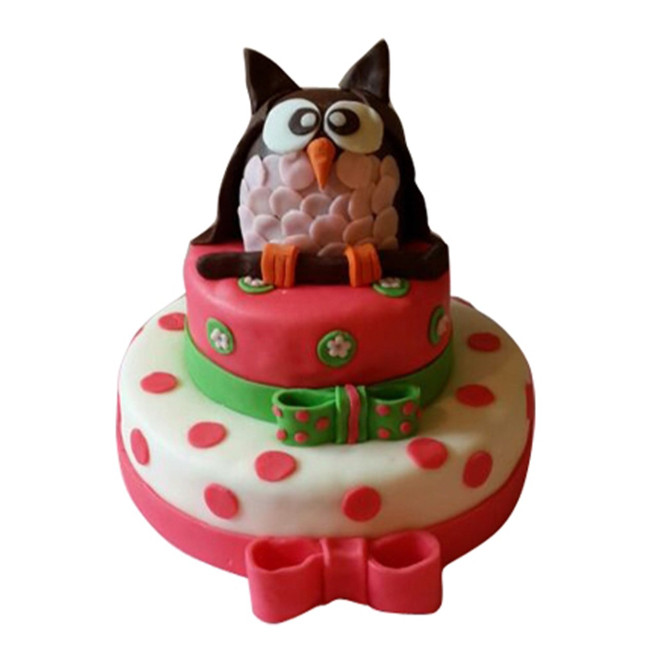 Sevimli Baykuş Pasta