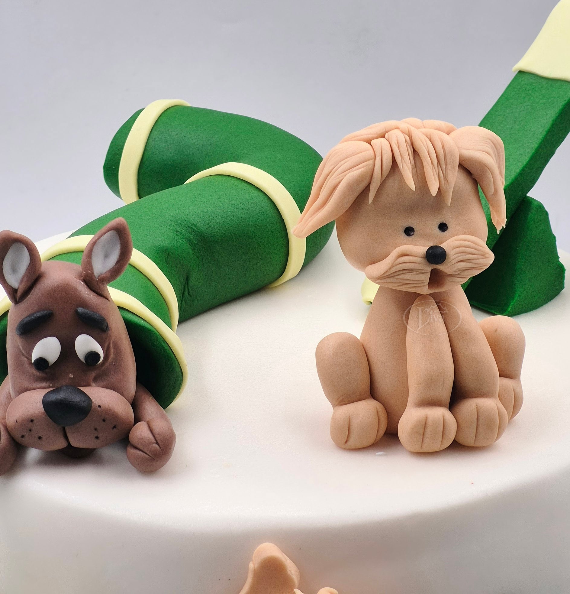 Sevimli Köpek Yavruları Özel Pasta