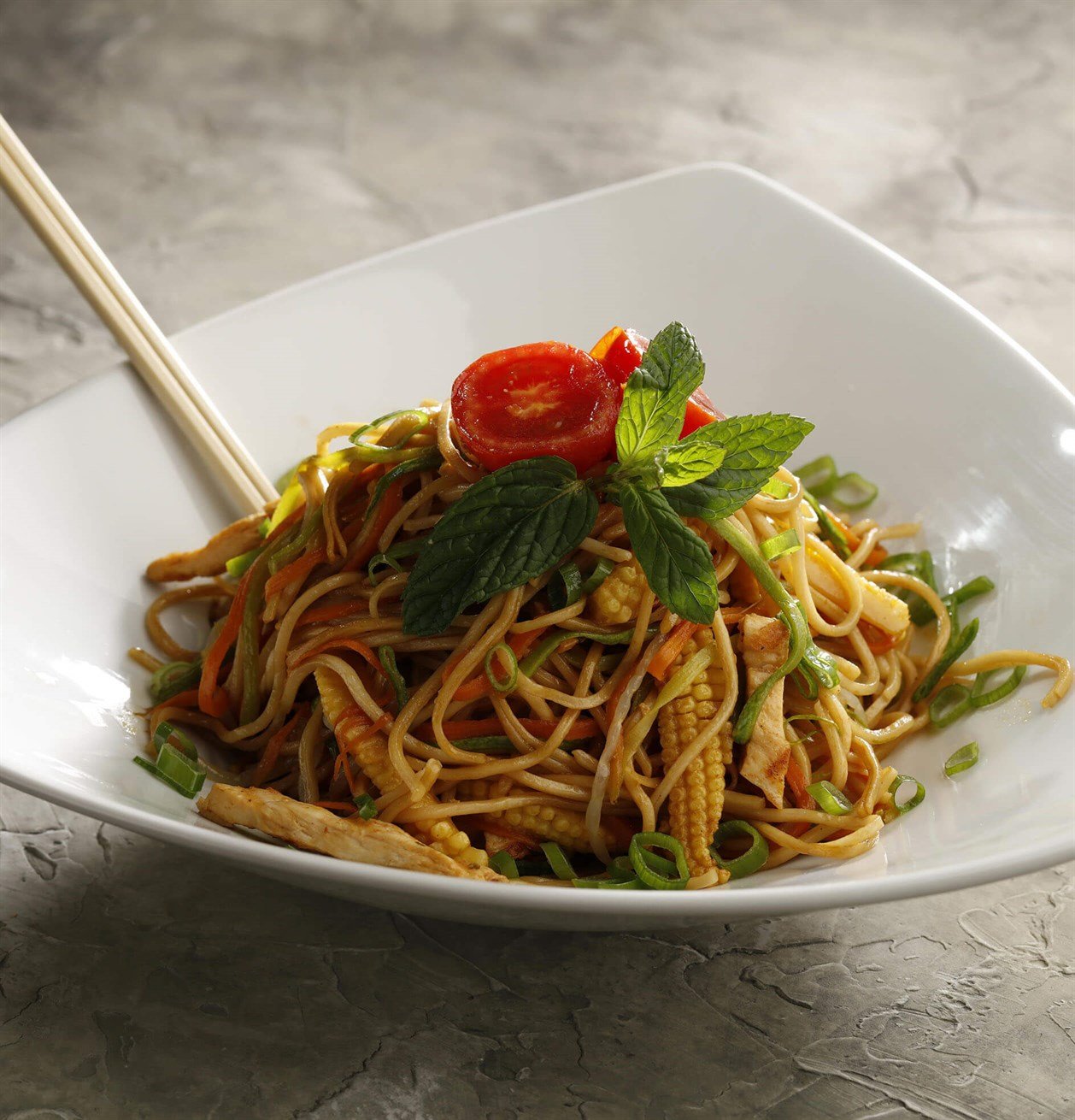 Tavuklu Noodle