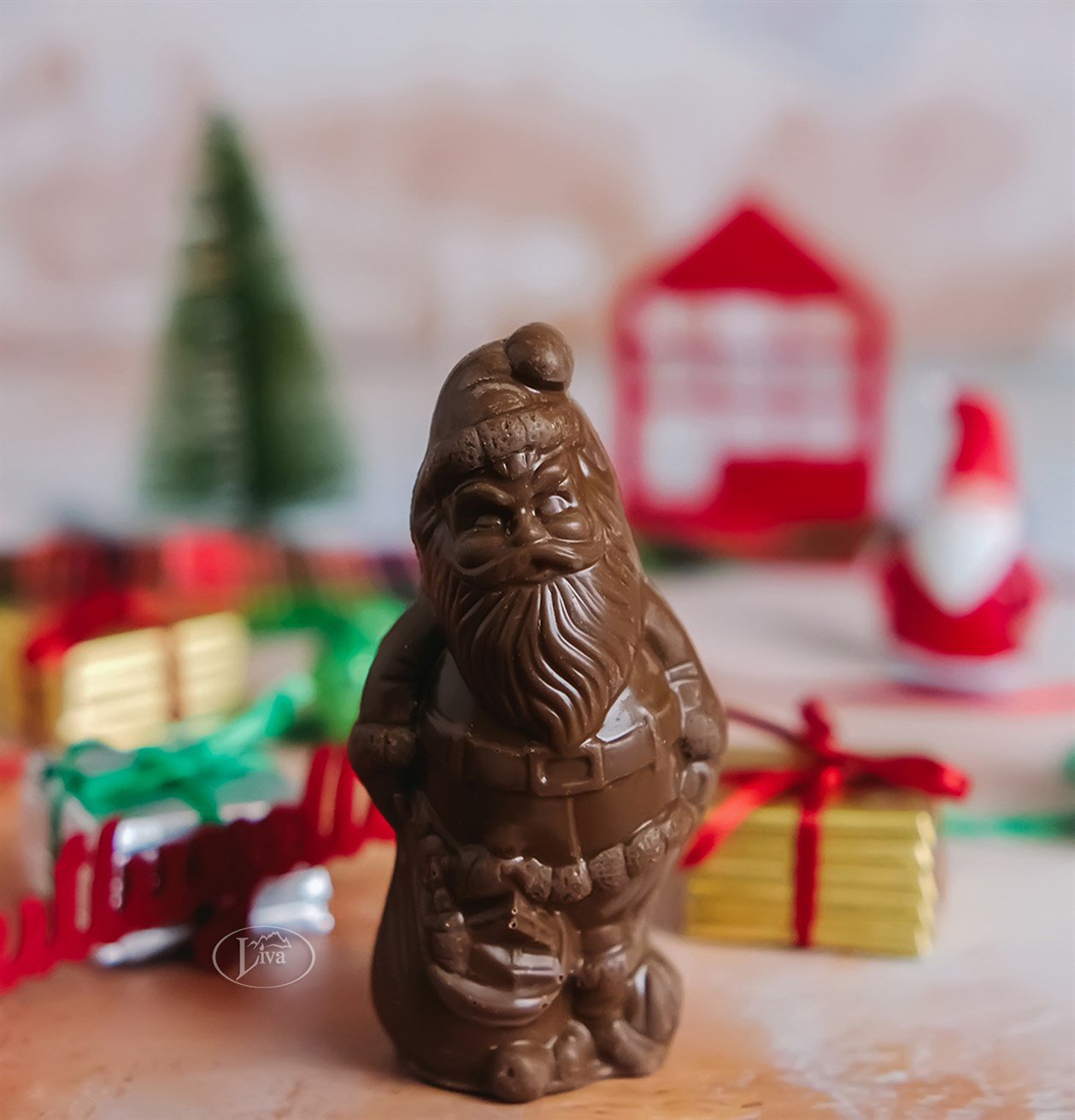 Yılbaşı Figürlü Noel Baba Çikolatalı Set