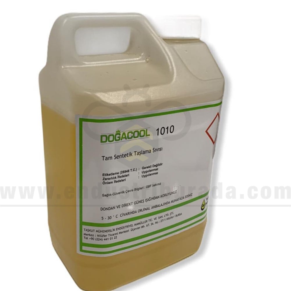 Doğacool 1010 Tam Sentetik Taşlama Sıvısı 5lt bidon