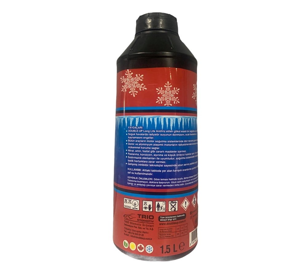 Double Up Long Life Kırmızı Antifriz -56 1,5 Lt