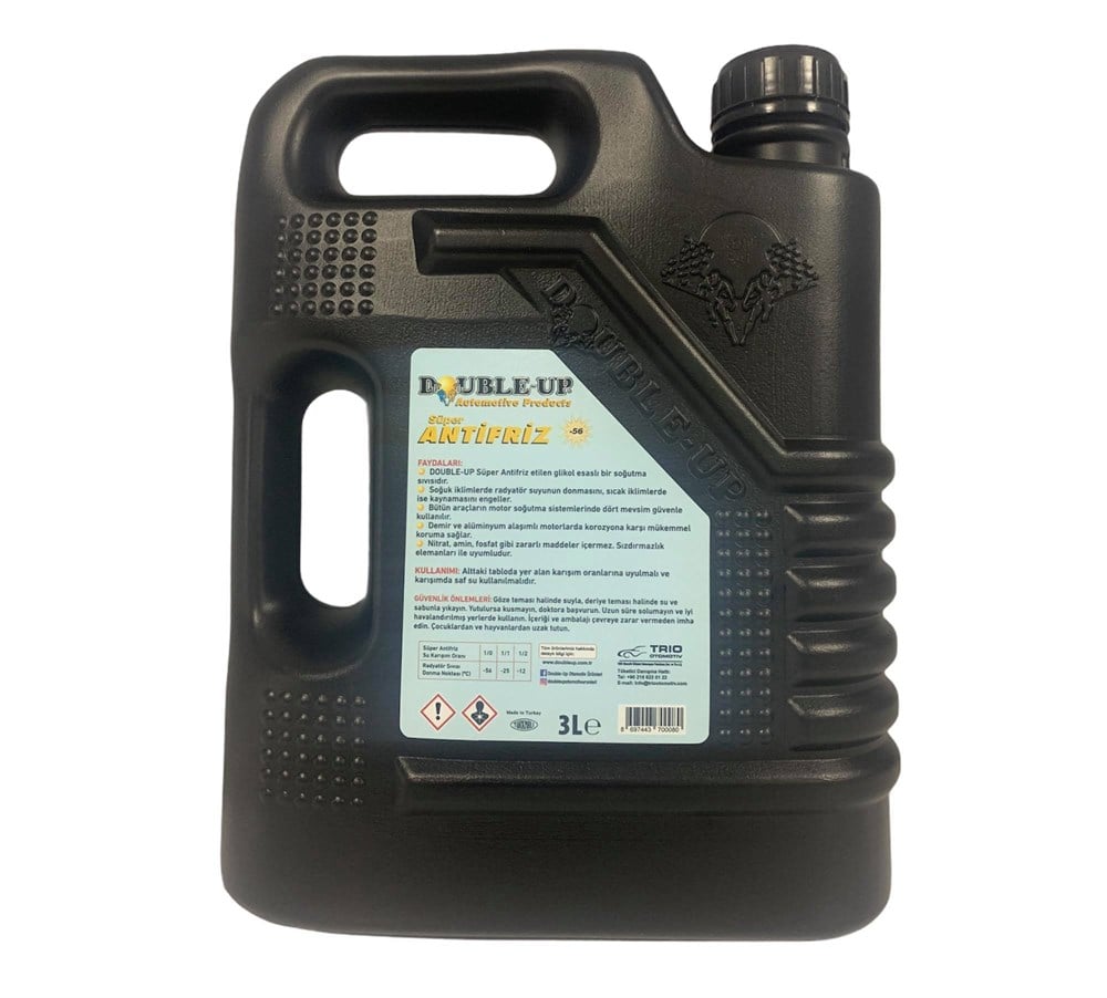 Double Up Süper Mavi Antifriz -56 3 lt