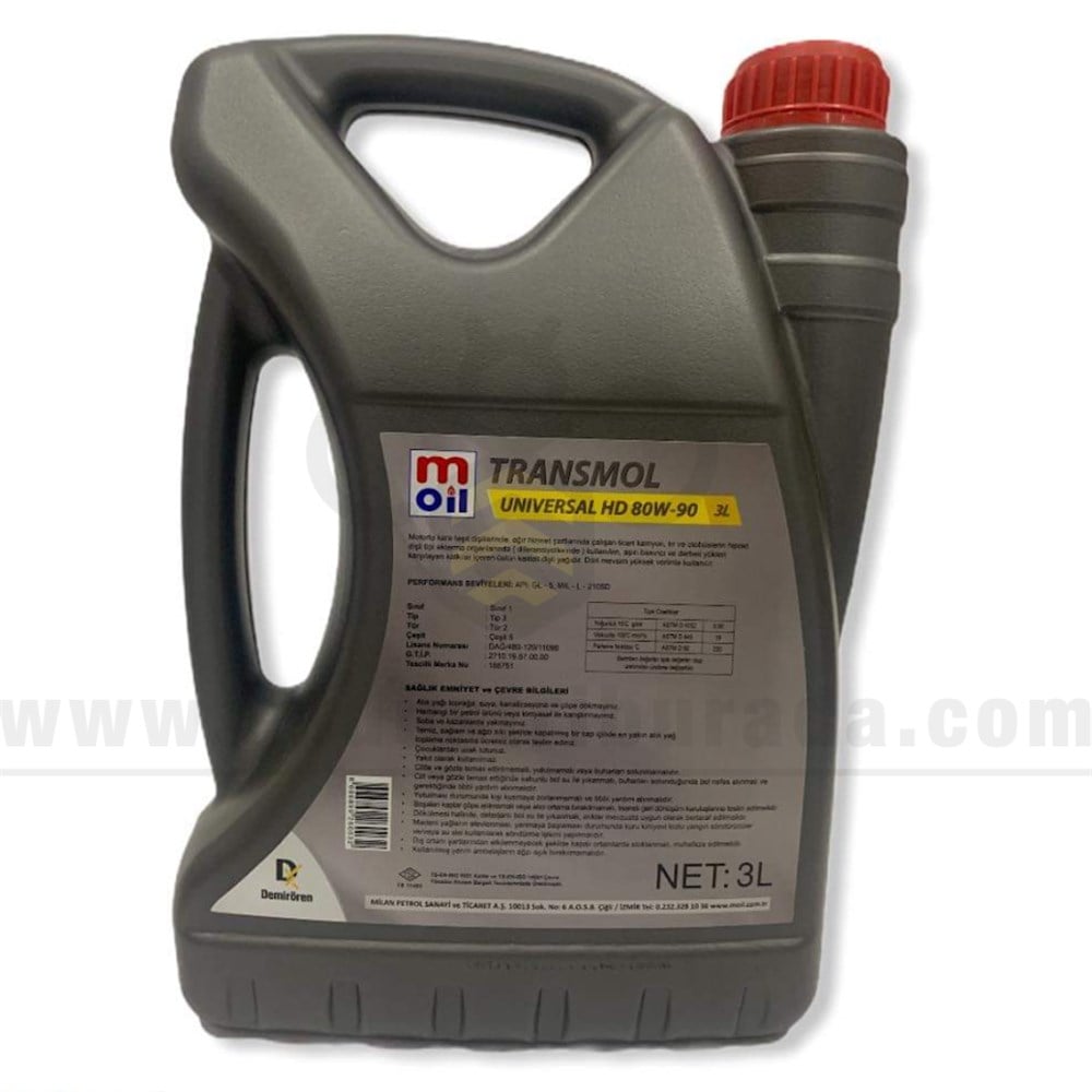 Moil  Transmol Universal  HD 80W-90 3 lt