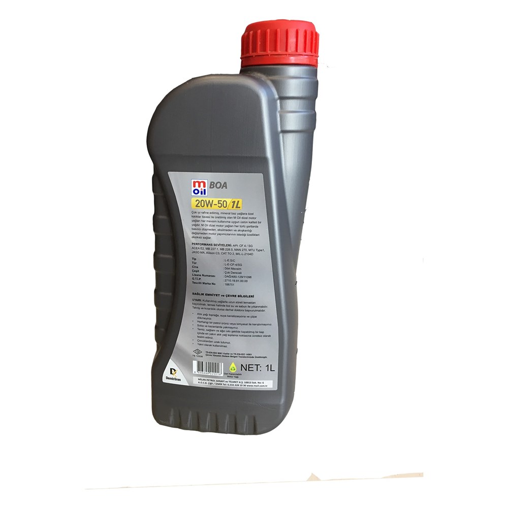 Moil Boa 20w-50 1 lt