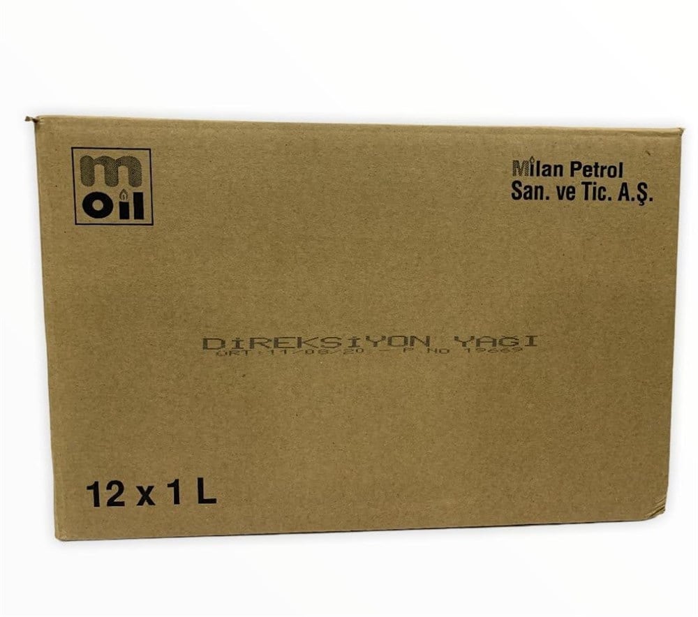 Moil Direksiyon Kutusu Yağı 1lt 12li koli