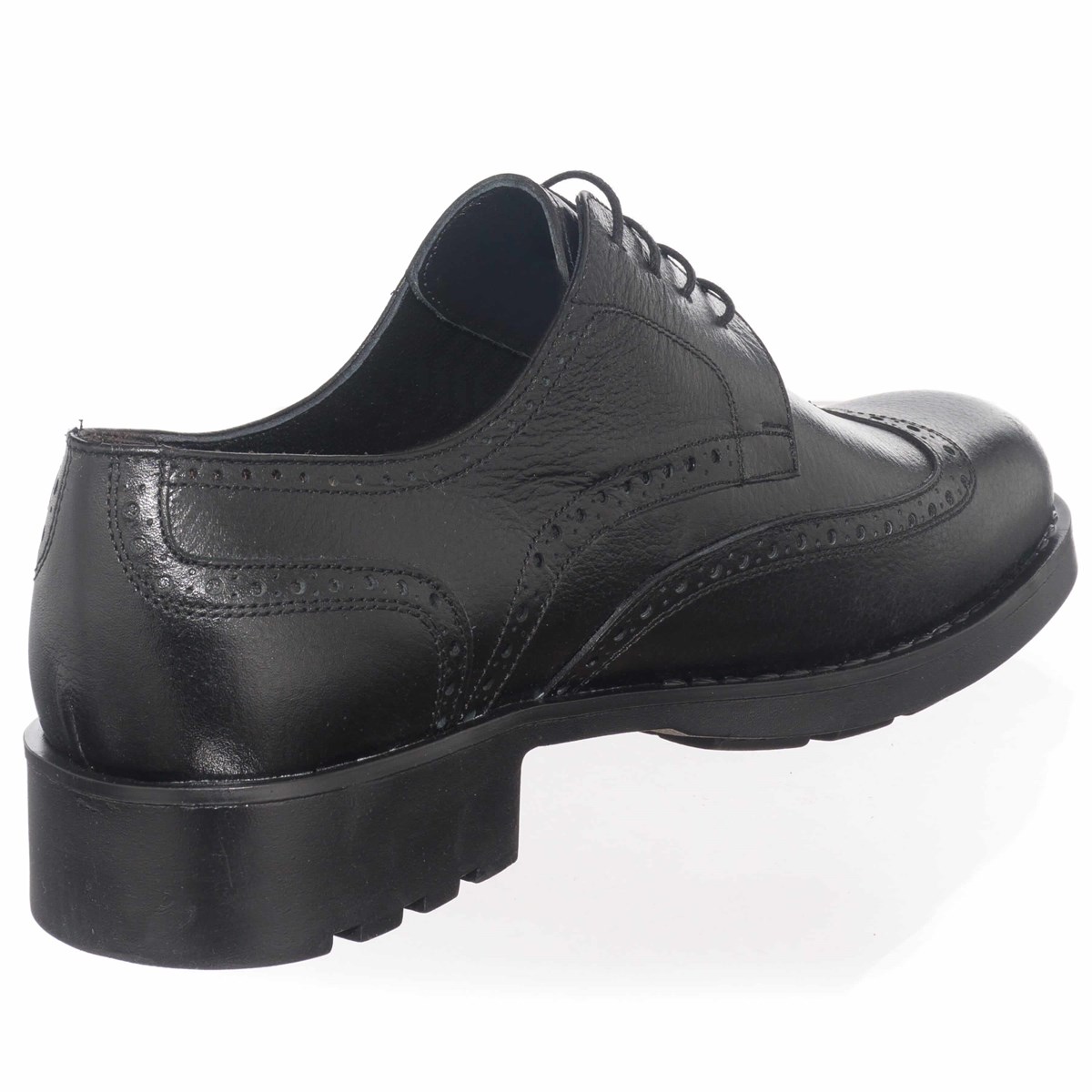 45 Numara 46 numara 47 Numara 48 numara 49 numara 50 numara Büyük Beden Ucuz Deri Ayakkabı S1071 Siyah