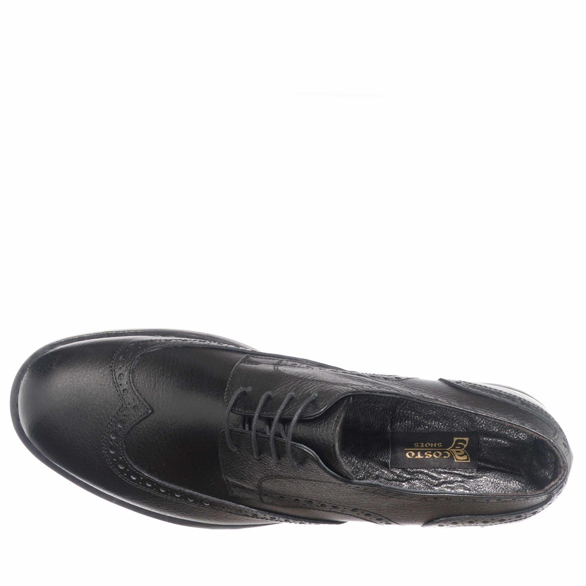 45 Numara 46 numara 47 Numara 48 numara 49 numara 50 numara Büyük Beden Ucuz Deri Ayakkabı S1071 Siyah