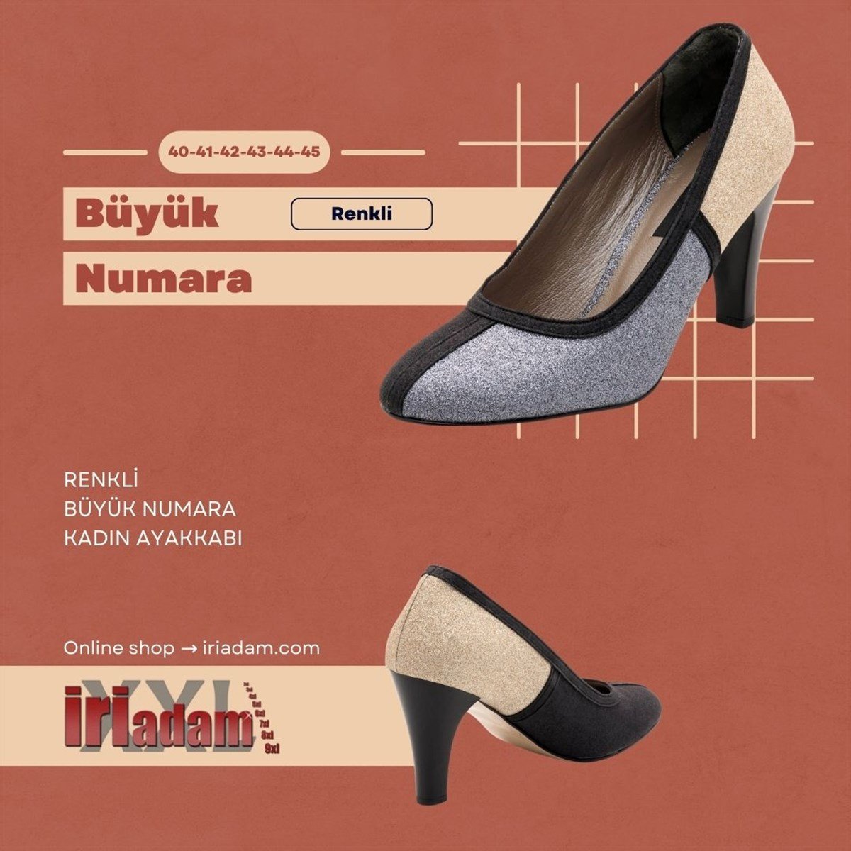 Çok Renkli98, iriadam, 40 41 42 43 44 numara kadın topuklu abiye stiletto ayakkabı, büyük numara topuklu uygun fiyat kadın stiletto ayakkabı, büyük numara kadın 9 pont orta uzun topuk günlük ayakkabı, büyük beden geniş kalıp kaliteli kadın bayan topuklu ayakkabı, gelin ayakkabısıÇok Renkli