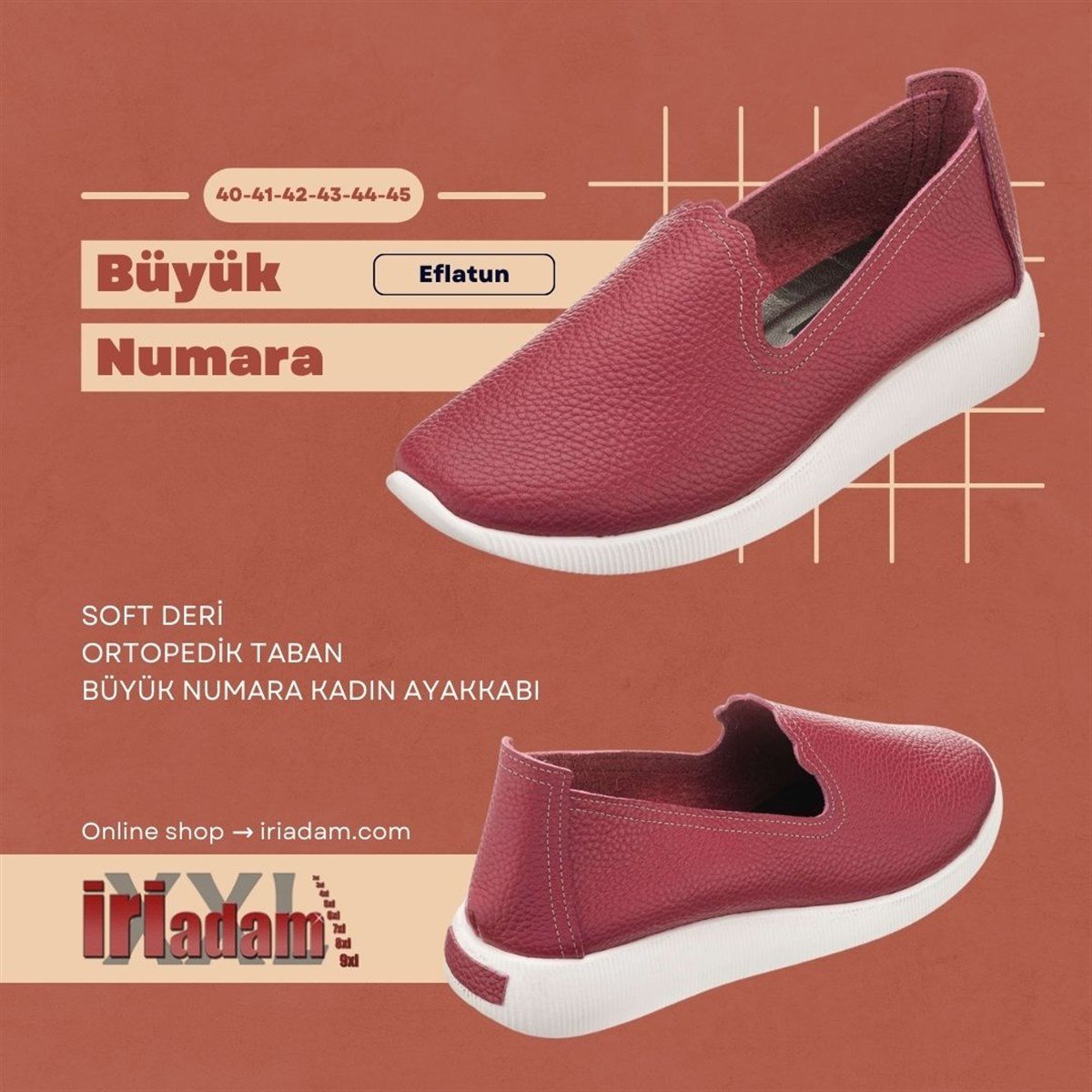 Eflatun Deri98, iriadam, 40 41 42 43 44 numara kadın sandalet terlik babet ayakkabı, büyük numara kadın sandalet babet terlik ayakkabı uygun fiyat kadın terlik sandalet babet, büyük numara kadın günlük sandalet terlik babet ayakkabı, büyük beden geniş kalıp kaliteli kadın bayan terlik sandalet babet ayakkabı,