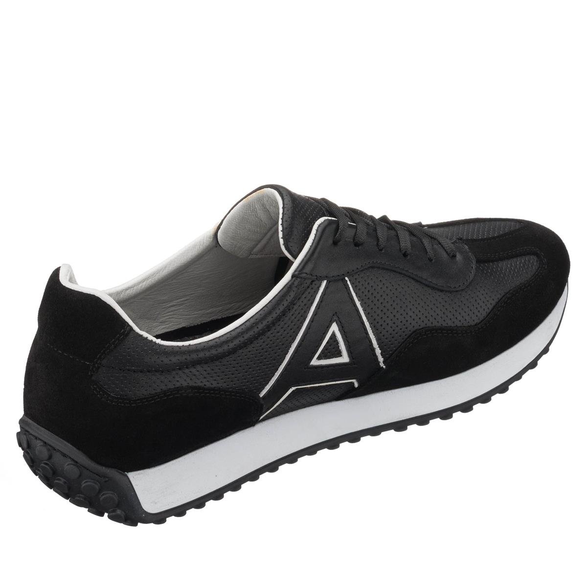 45 Numara 46 numara 47 Numara 48 numara 49 numara 50 numara Büyük Numara Erkek Spor Ayakkabı - GG18 Siyah