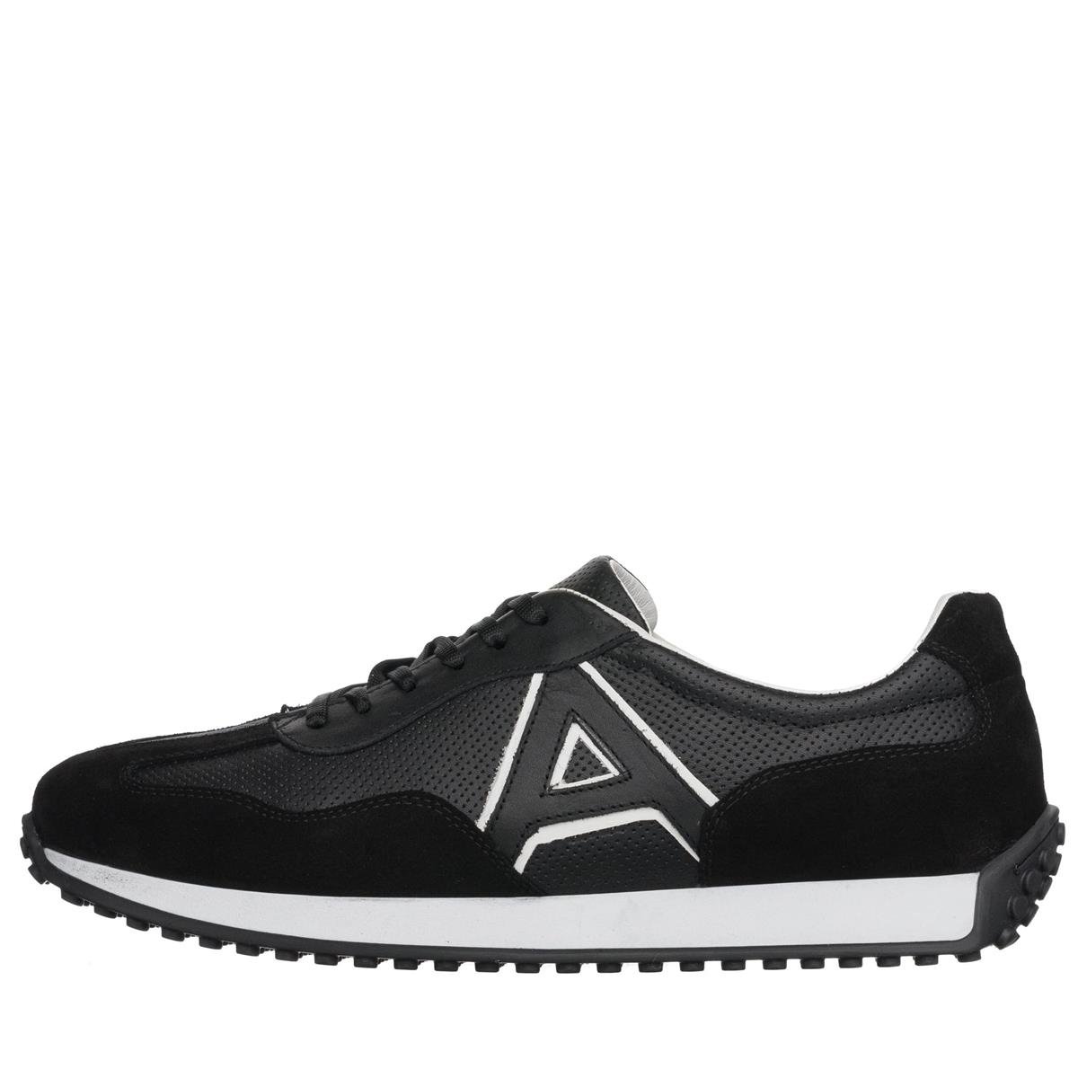 45 Numara 46 numara 47 Numara 48 numara 49 numara 50 numara Büyük Numara Erkek Spor Ayakkabı - GG18 Siyah