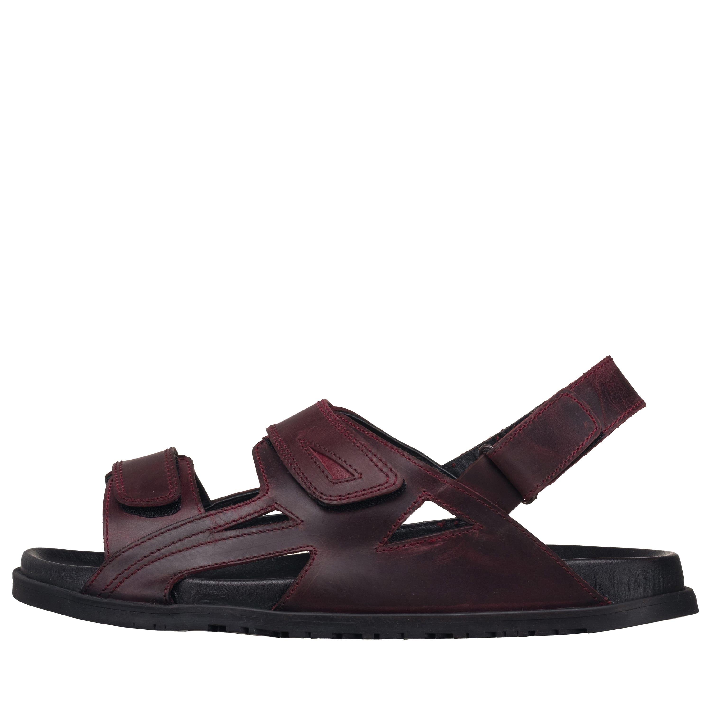 Bordo Deri, 402, iriadam, 45 46 47 48 49 50 numara erkek yazlık terlik sandalet deri ayakkabı, büyük beden sandalet terlik yazlık ayakkabı, büyük numara sandalet terlik gündelik yazlık ayakkabı, büyük beden geniş kalıp kaliteli deri ayakkabı, uygun fiyat