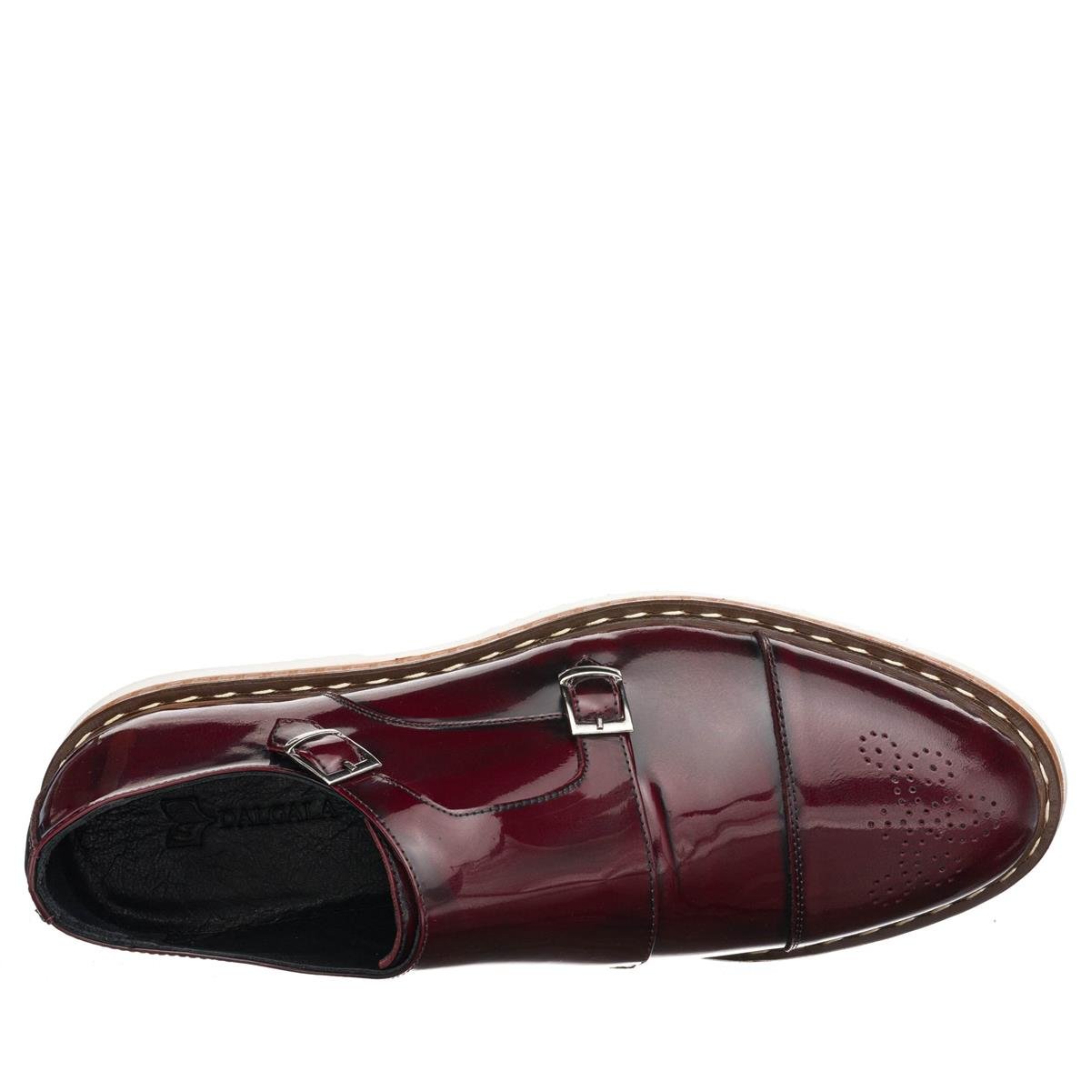 45 Numara 46 numara 47 Numara 48 numara 49 numara 50 numara Büyük Numara Erkek Üst Kalite Ayakkabı - PST321 Bordo