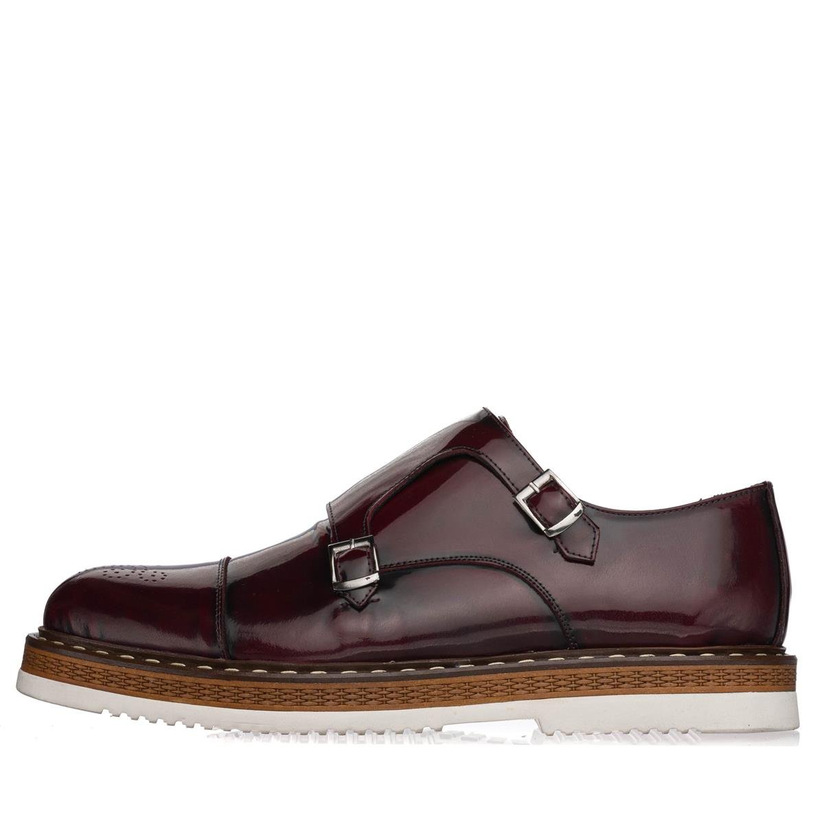 Bordo Açma124, iriadam, 45 46 47 48 49 50 numara erkek klasik kundura ayakkabı, Deri Damat ve smokin ayakkabısı, büyük numara erkek klasik kundura, büyük beden geniş kalıp kaliteli klasik ayakkabı modelleri, uygun fiyat