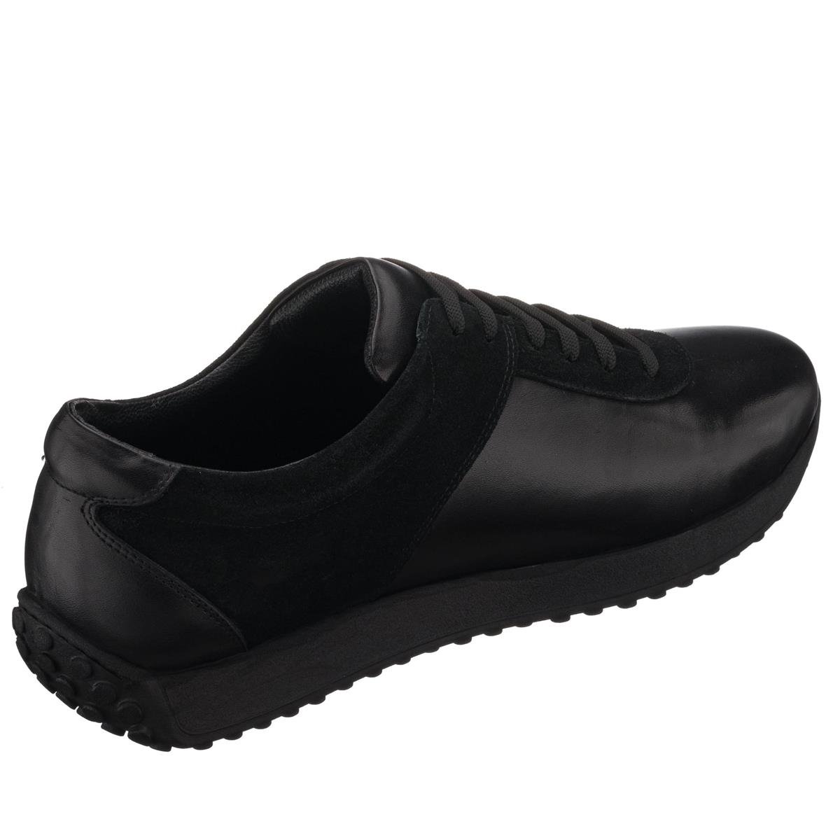 Siyah Deri335, iriadam, 45 46 47 48 49 50 numara erkek spor deri ayakkabı, spor ayakkabı, büyük numara erkek spor, büyük beden geniş kalıp kaliteli deri spor ayakkabı, uygun fiyat