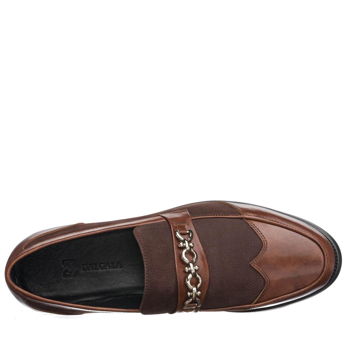 45 Numara 46 numara 47 Numara 48 numara 49 numara 50 numara Büyük Numara Erkek Klasik Ayakkabı - Tr1071 Kahverengi