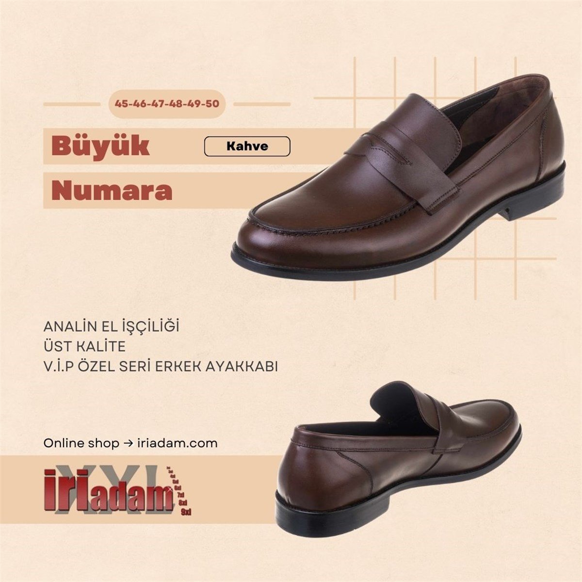 KAhverengi Deri051, iriadam, 45 46 47 48 49 50 numara erkek klasik kundura ayakkabı, Deri Damat ve smokin ayakkabısı, büyük numara erkek klasik kundura, büyük beden geniş kalıp kaliteli klasik ayakkabı modelleri, uygun fiyat