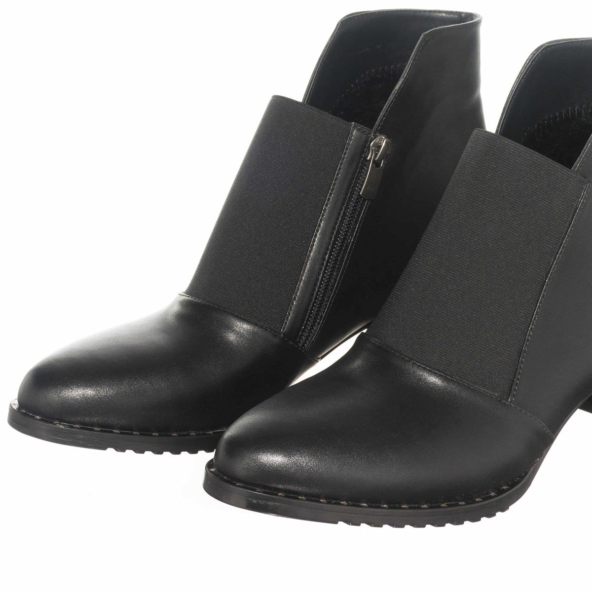 45 Numara 46 numara 47 Numara 48 numara 49 numara 50 numara Topuklu Kadın BOT Büyük Numara K155 Siyah