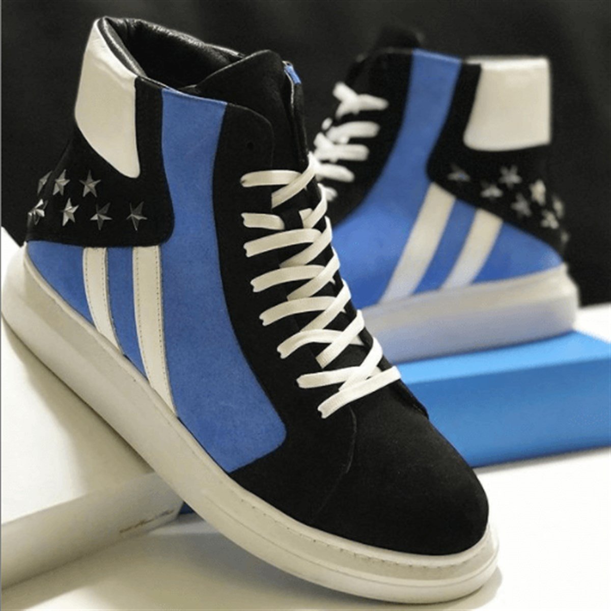 45 Numara 46 numara 47 Numara 48 numara 49 numara 50 numara Büyük Beden Erkek Bot ALA301Siyah