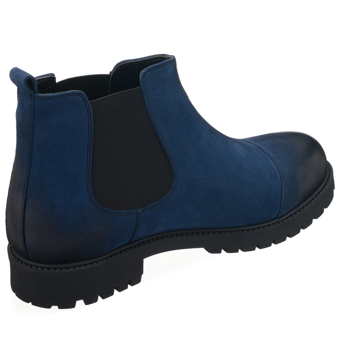 Lacivert Nubuk3, 45 46 47 48 49 50 numara erkek bot, deri kışlık ve su geçirmez büyük numara erkek bot, İriadam geniş kalıp kaliteli bot modelleri, uygun fiyat