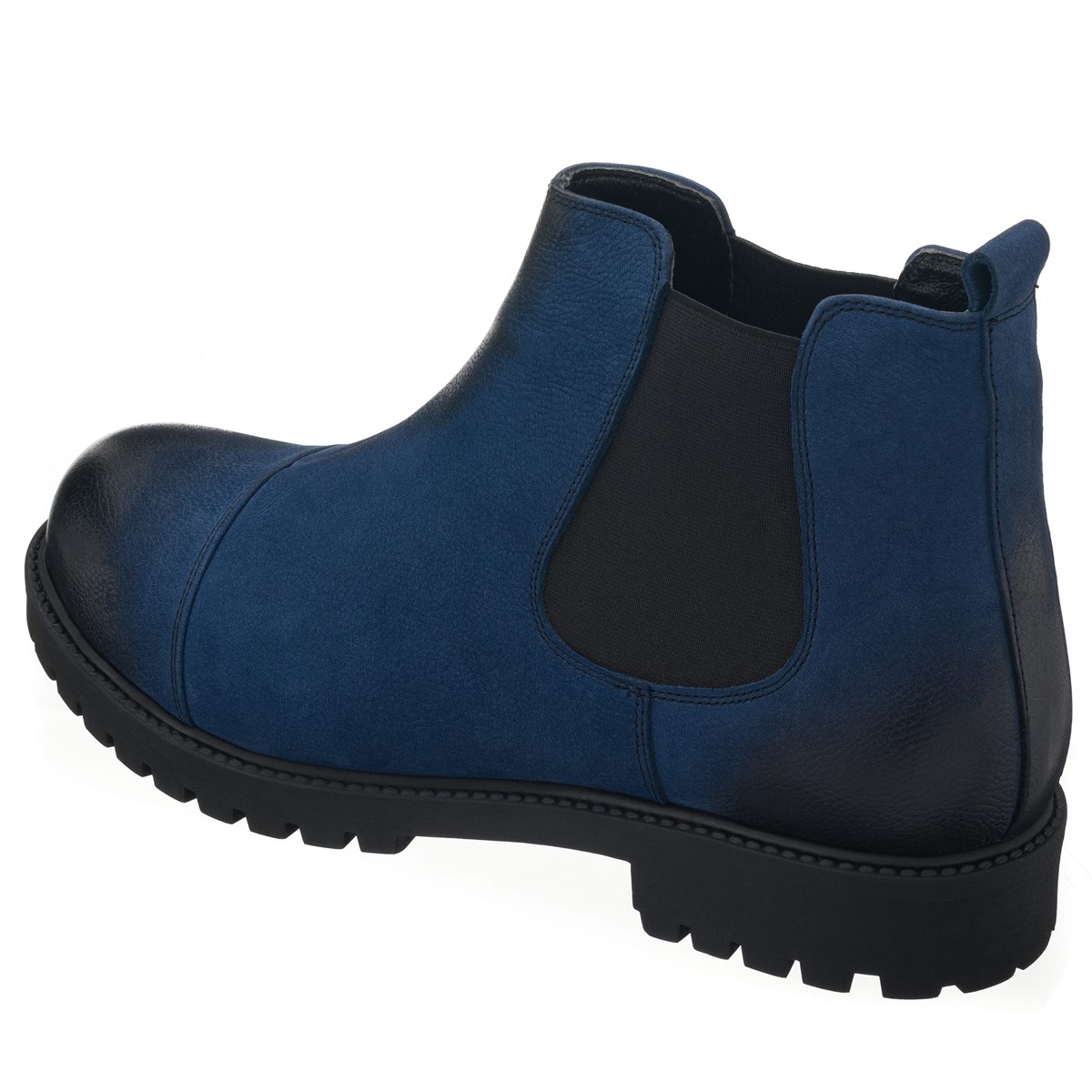 Lacivert Nubuk2, 45 46 47 48 49 50 numara erkek bot, deri kışlık ve su geçirmez büyük numara erkek bot, İriadam geniş kalıp kaliteli bot modelleri, uygun fiyat