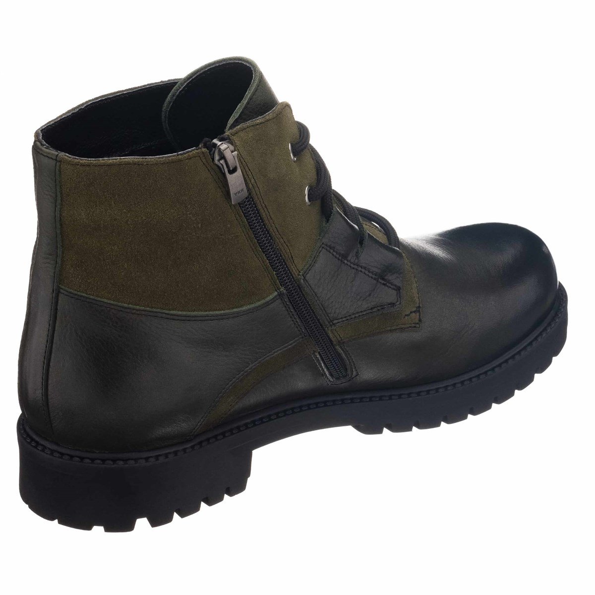 Haki Deri96, 45 46 47 48 49 50 numara erkek bot, deri kışlık ve su geçirmez büyük numara erkek bot, İriadam geniş kalıp kaliteli bot modelleri, uygun fiyat