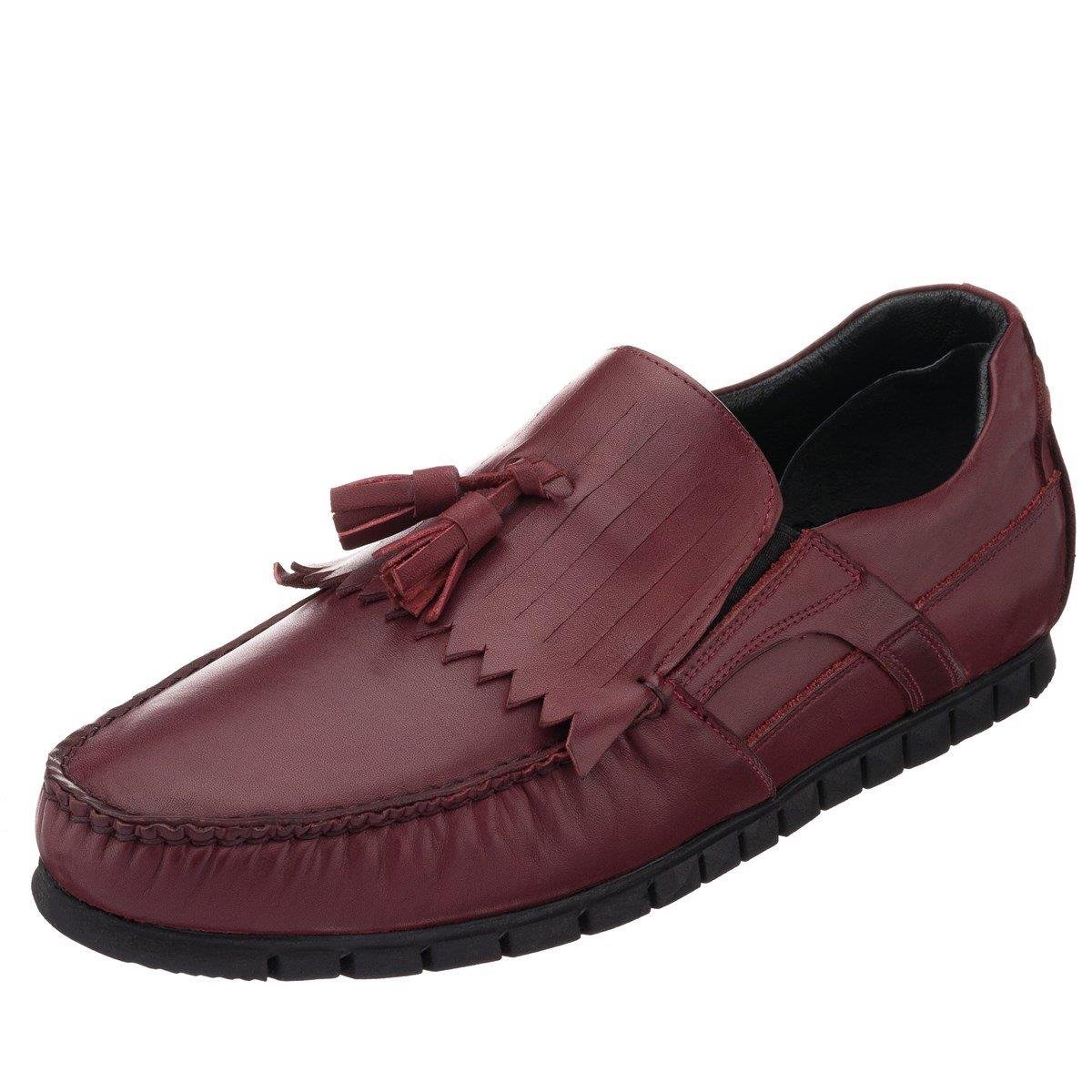 45 Numara 46 numara 47 Numara 48 numara 49 numara 50 numara Büyük Beden Ayakkabı AG2020 Bordo