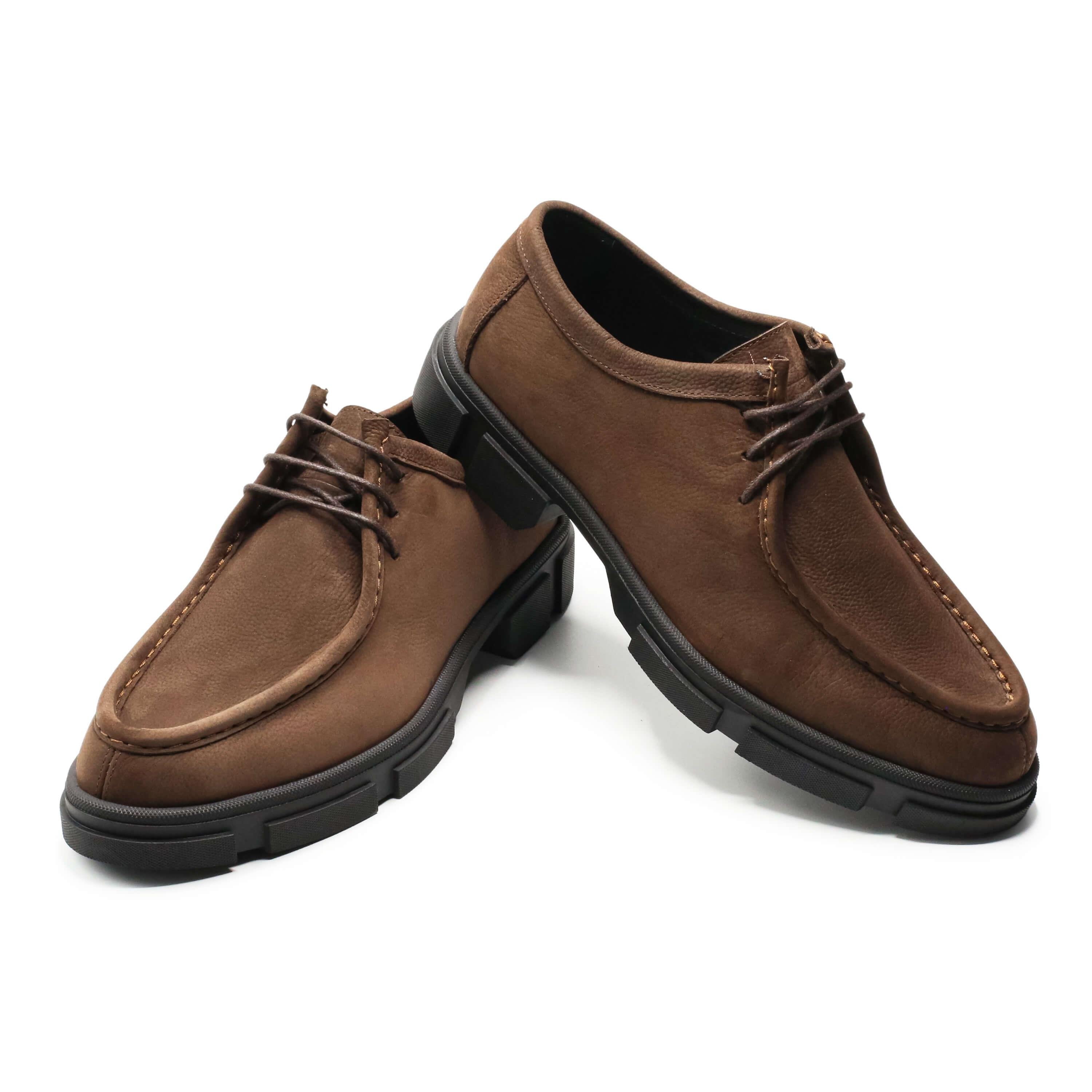 Kahve Nubuk007, iriadam, 45 46 47 48 49 50 numara erkek günlük deri ayakkabı, büyük beden ayakkabı, büyük numara oxford casual günlük ayakkabı, büyük beden geniş kalıp kaliteli deri ayakkabı, uygun fiyat