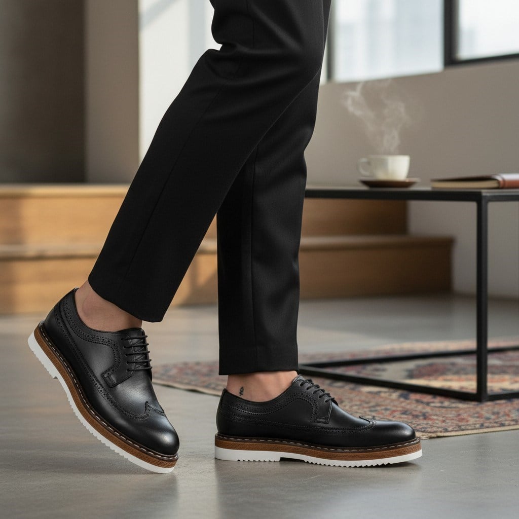 YKP713SİYAH, iriadam, 45 46 47 48 49 50 numara erkek günlük deri ayakkabı, büyük beden ayakkabı, büyük numara oxford casual günlük ayakkabı, büyük beden geniş kalıp kaliteli deri ayakkabı, uygun fiyat