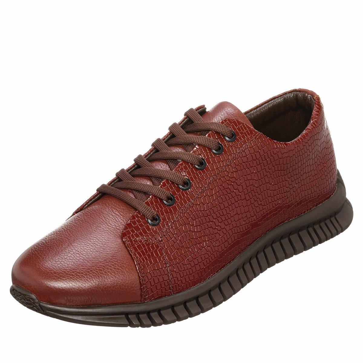 Kahve Deri0202, iriadam, 45 46 47 48 49 50 numara erkek spor deri ayakkabı, spor ayakkabı, büyük numara erkek spor, büyük beden geniş kalıp kaliteli deri spor ayakkabı, uygun fiyat