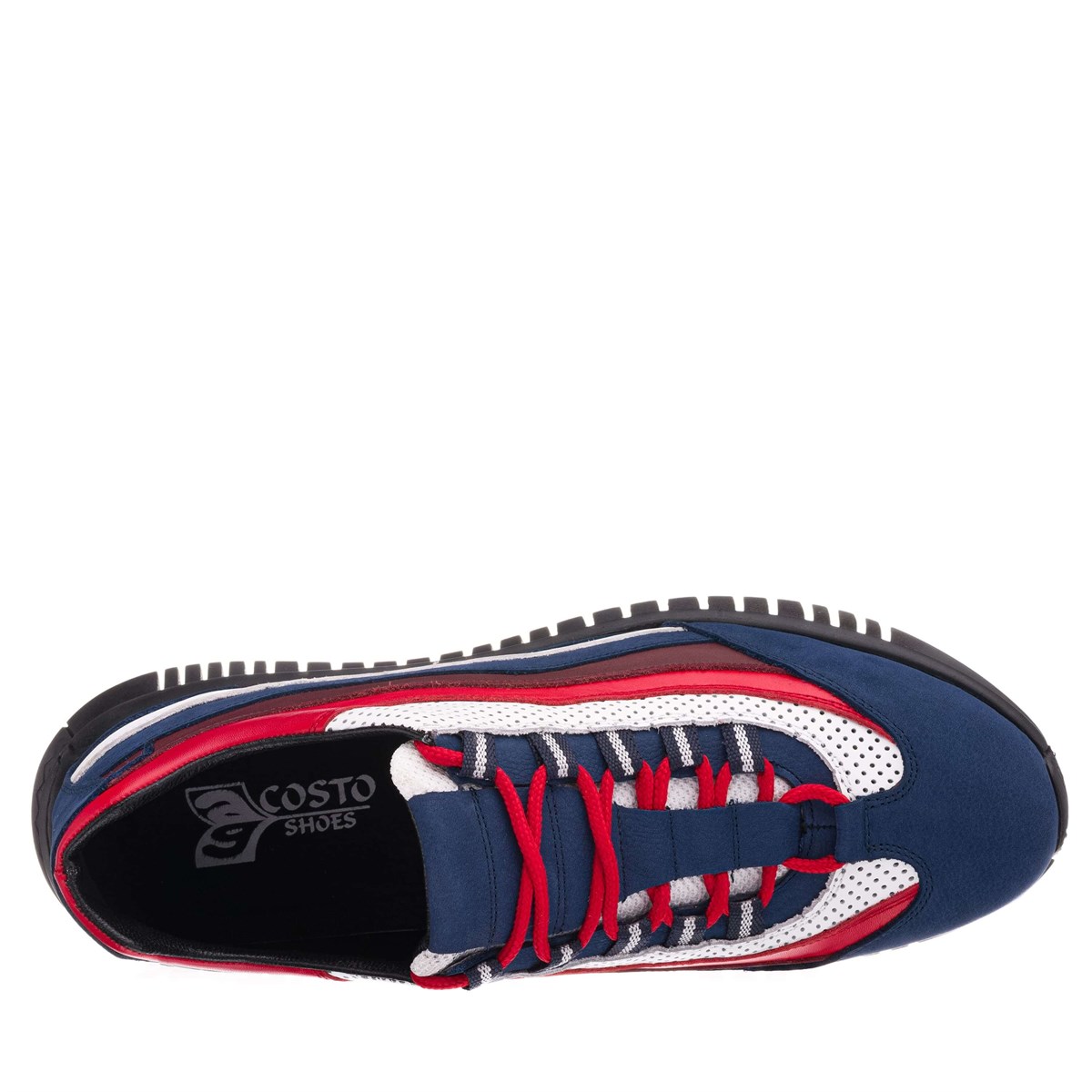 45 Numara 46 numara 47 Numara 48 numara 49 numara 50 numara Spor Büyük Numara Deri Erkek Ayakkabı AMEX Lacivert