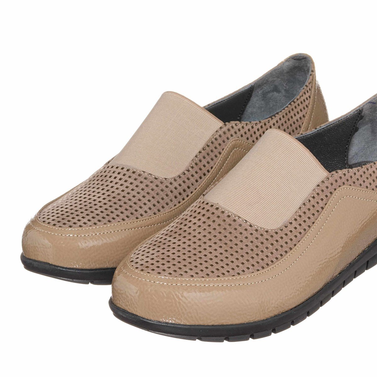 45 Numara 46 numara 47 Numara 48 numara 49 numara 50 numara Büyük Numara Kadın Rahat Ayakkabı Günlük DRL7019 Vizon