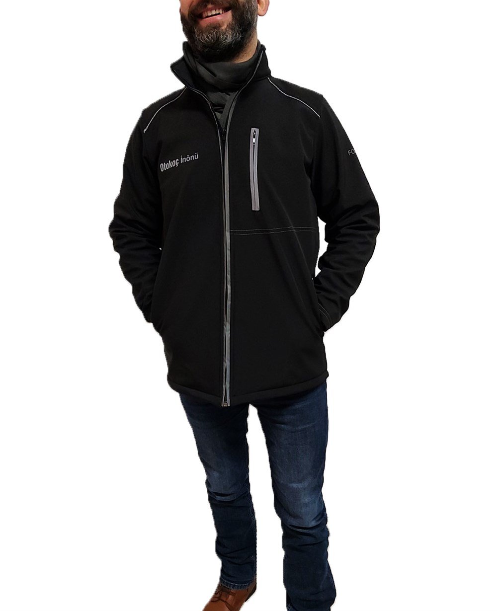 Reflektör Biyeli Softshell Ceket