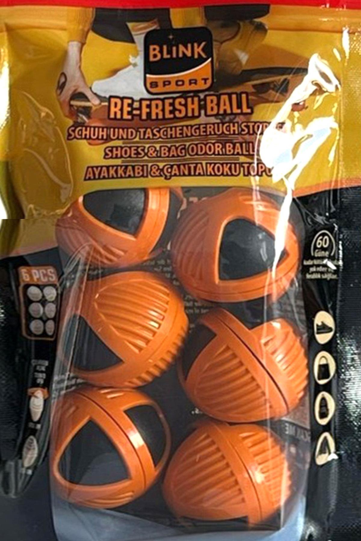 Blink Sport Re-Fresh Ball Ayakkabı ve Çanta 6'lı Koku Giderici Top