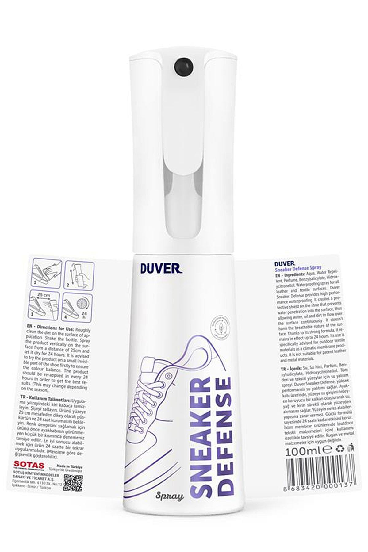 Duver Ayakkabı Koruyucu Kesintisiz Sprey 200 Ml