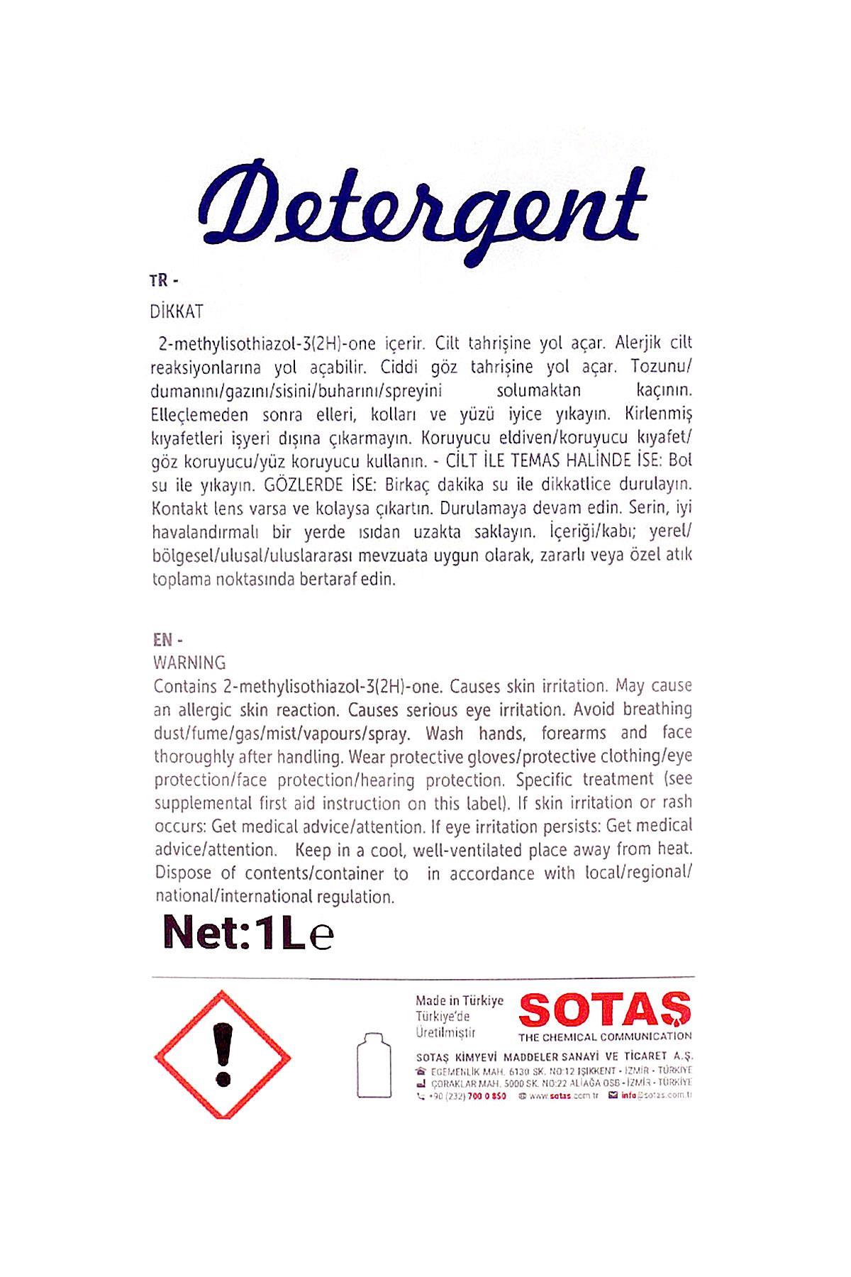 Duver Detergent 1 Litre Deri ve Ayakkabı Hassas Yüzey Temizleyici