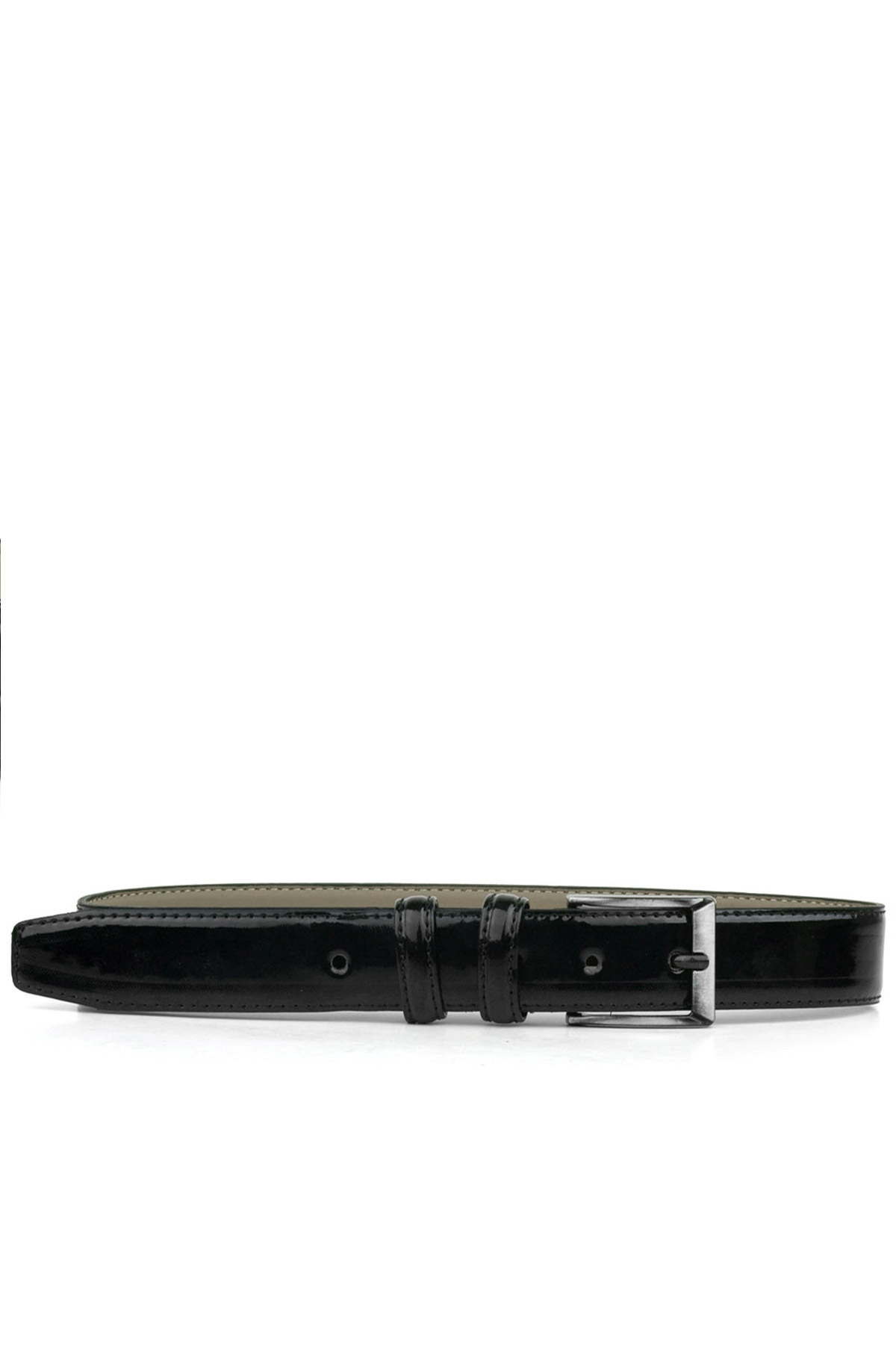 Rakerplus Siyah Rugan 3,5cm Erkek Çocuk Kemeri (85-110cm)