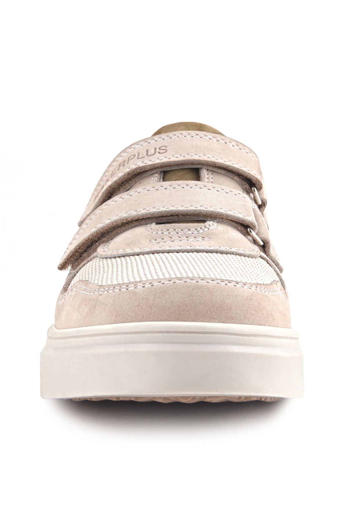 Rakerplus Hakiki Deri Nubuk Çift Cırtlı Çocuk Sneaker Spor Ayakkabı