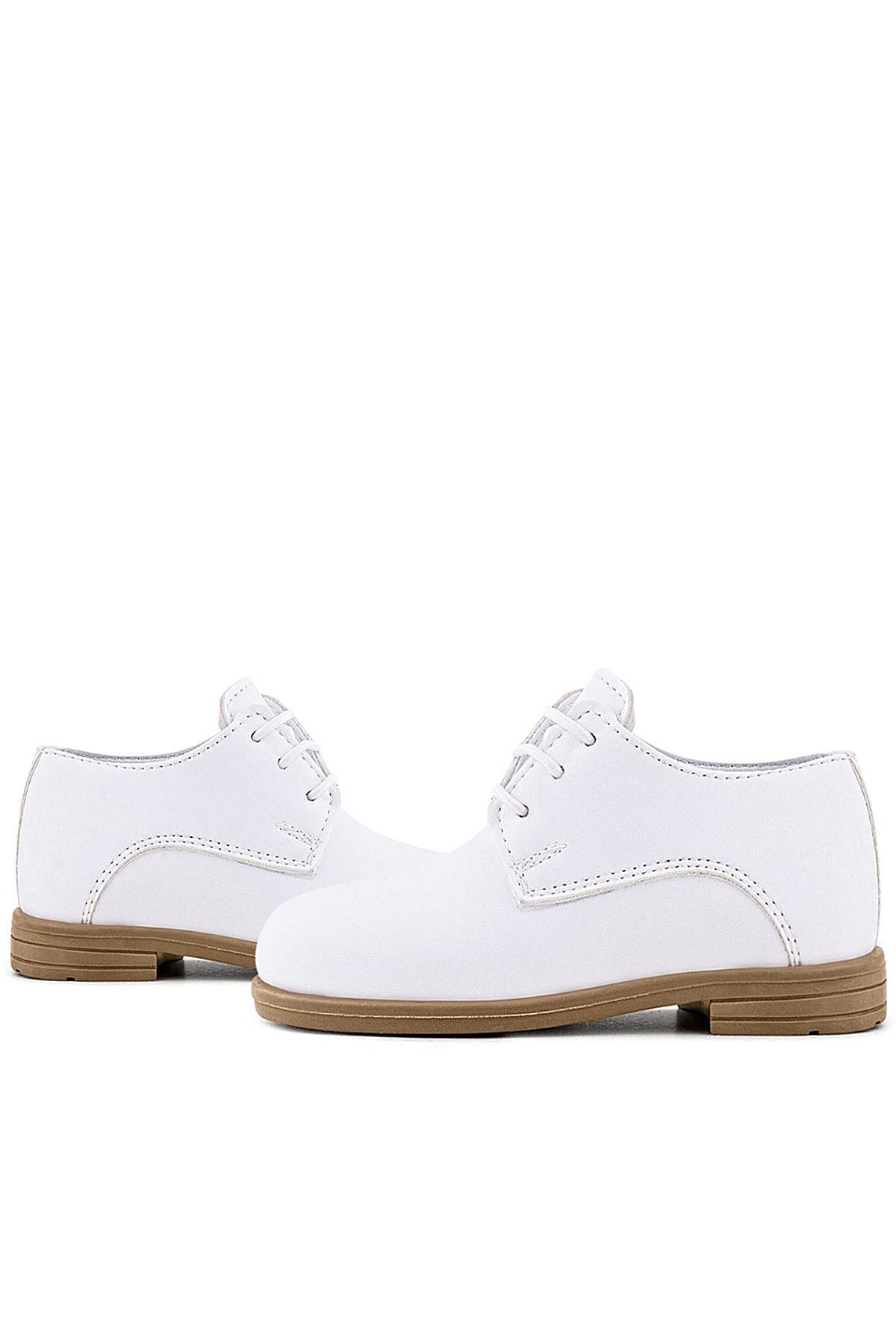 Rakerplus Beyaz Cilt Erkek Çocuk Klasik Ayakkabı