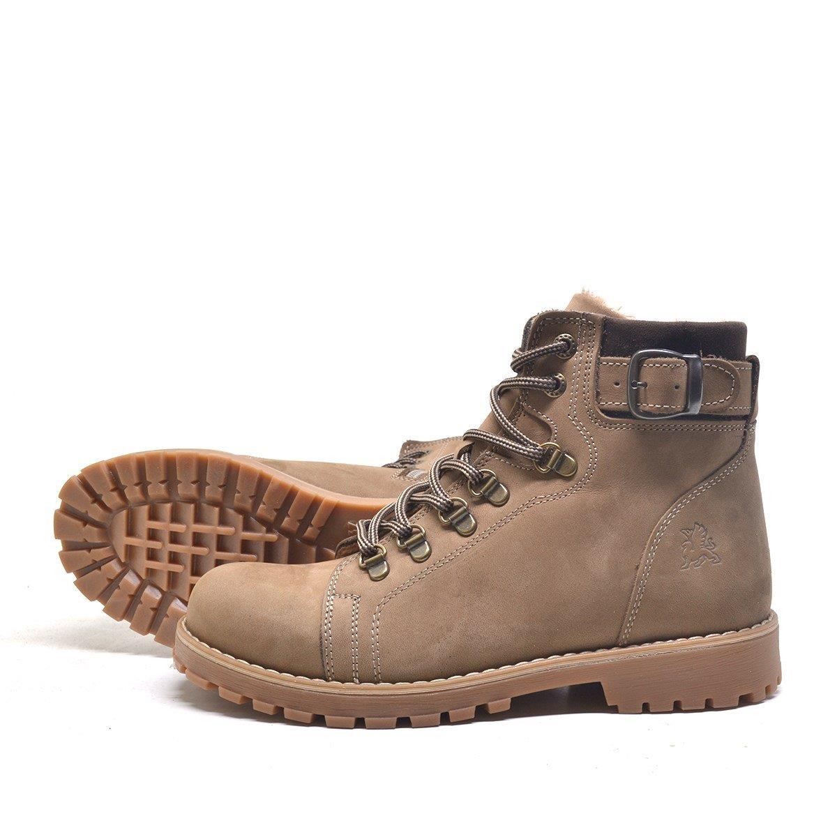 Rakerplus Griffon Hakiki Deri Vizon Fermuarlı Çocuk Bot