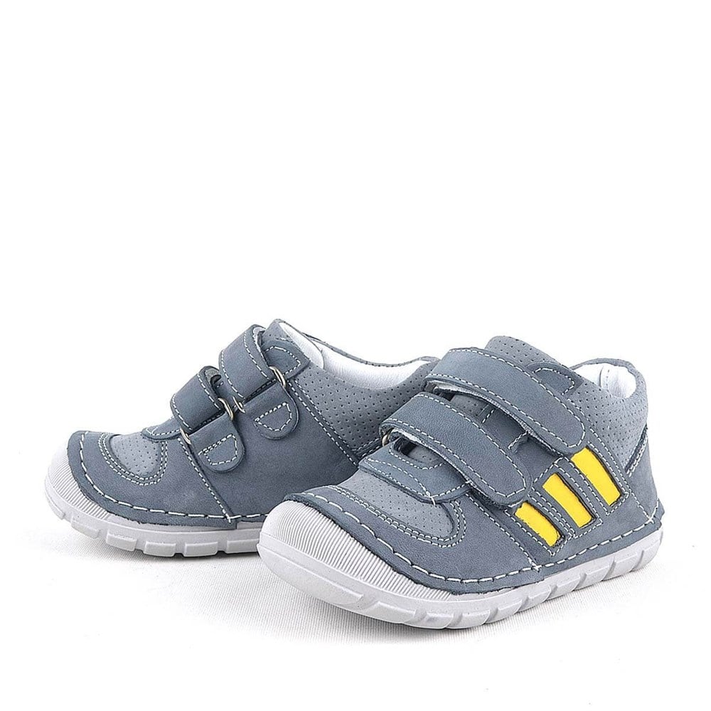 Rakerplus Hakiki Deri Gri İlk Adım Unisex Bebek Ayakkabısı