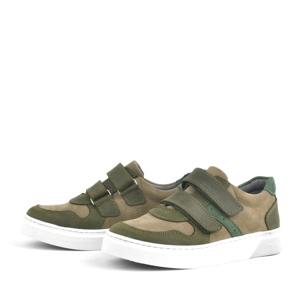 Rakerplus Hakiki Deri Haki Cırtlı Erkek Çocuk Sneaker
