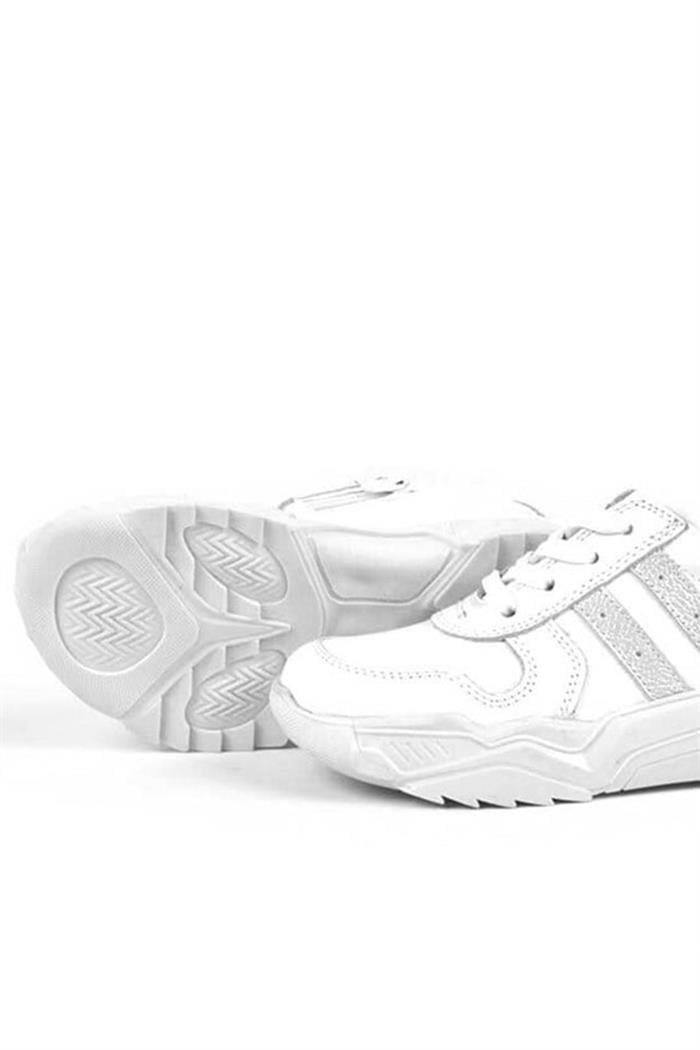 Rakerplus Hakiki Deri Kız Çocuk Sneakers Ayakkabı