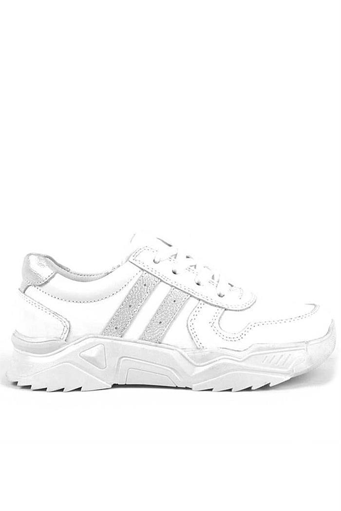 Rakerplus Hakiki Deri Kız Çocuk Sneakers Ayakkabı
